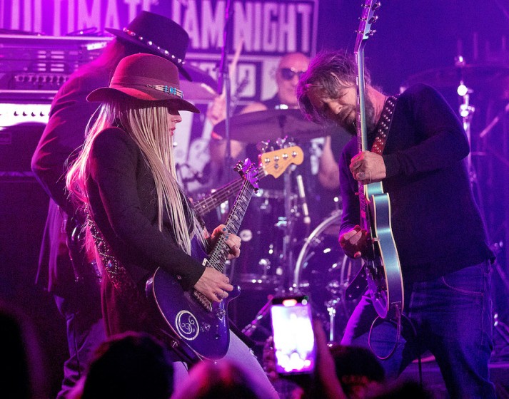 Orianthi , Chuck Wright, Kenny Aronoff, Tracii Guns perform at Ultimate Jam Night